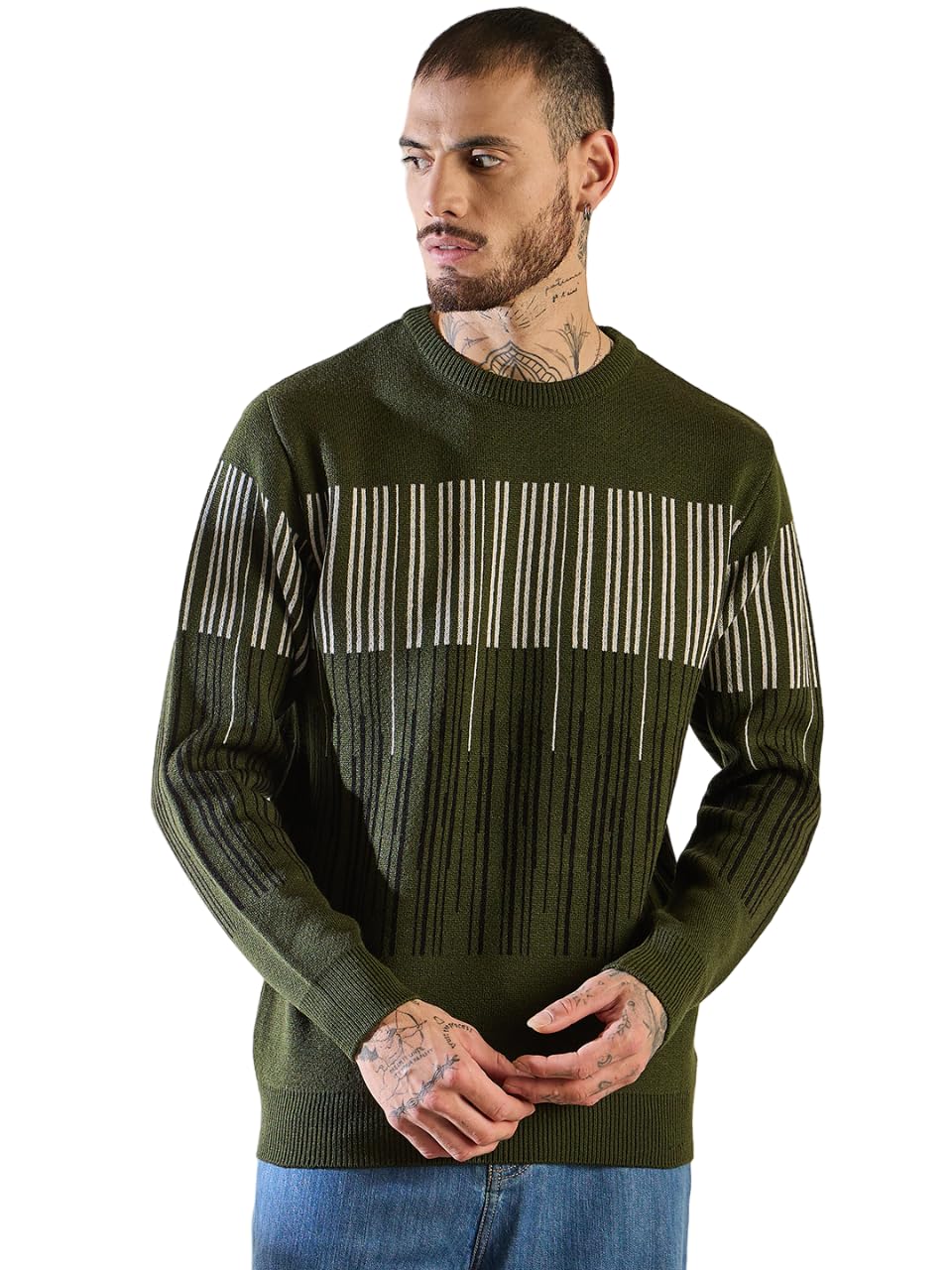 pivl Men's Winter Round Neck Sweater- Warmth and Style for The Season-picture-20
