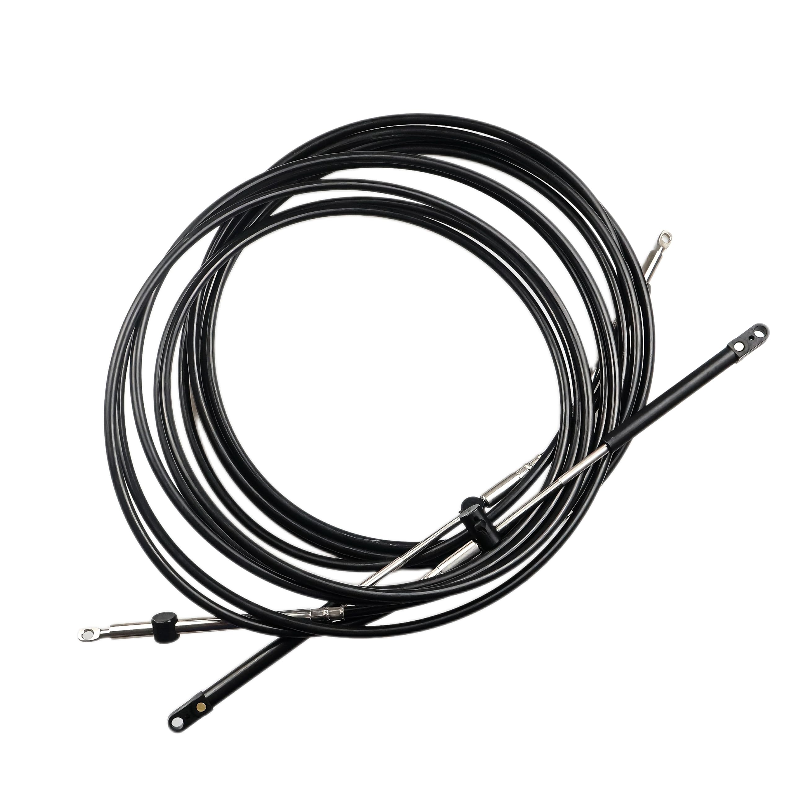 2 cavi acceleratore e cambio CC17910 compatibili con Mercury Mariner motore fuoribordo GEN I, cavo acceleratore (3 m)