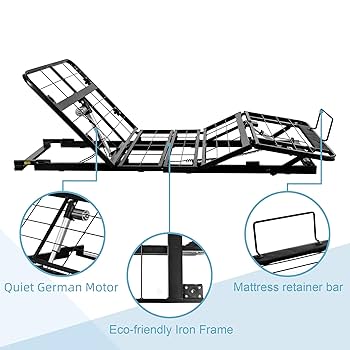 Amazon.com: Skuehod Twin XL Adjustable Bed Base Frame