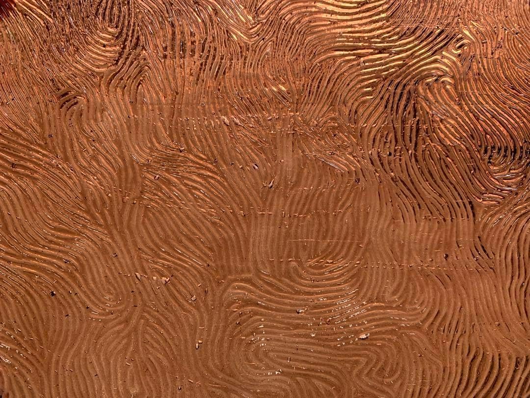 2枚組 ココモ KV ブラウン バーティゴ ⑵ステンドグラス材料