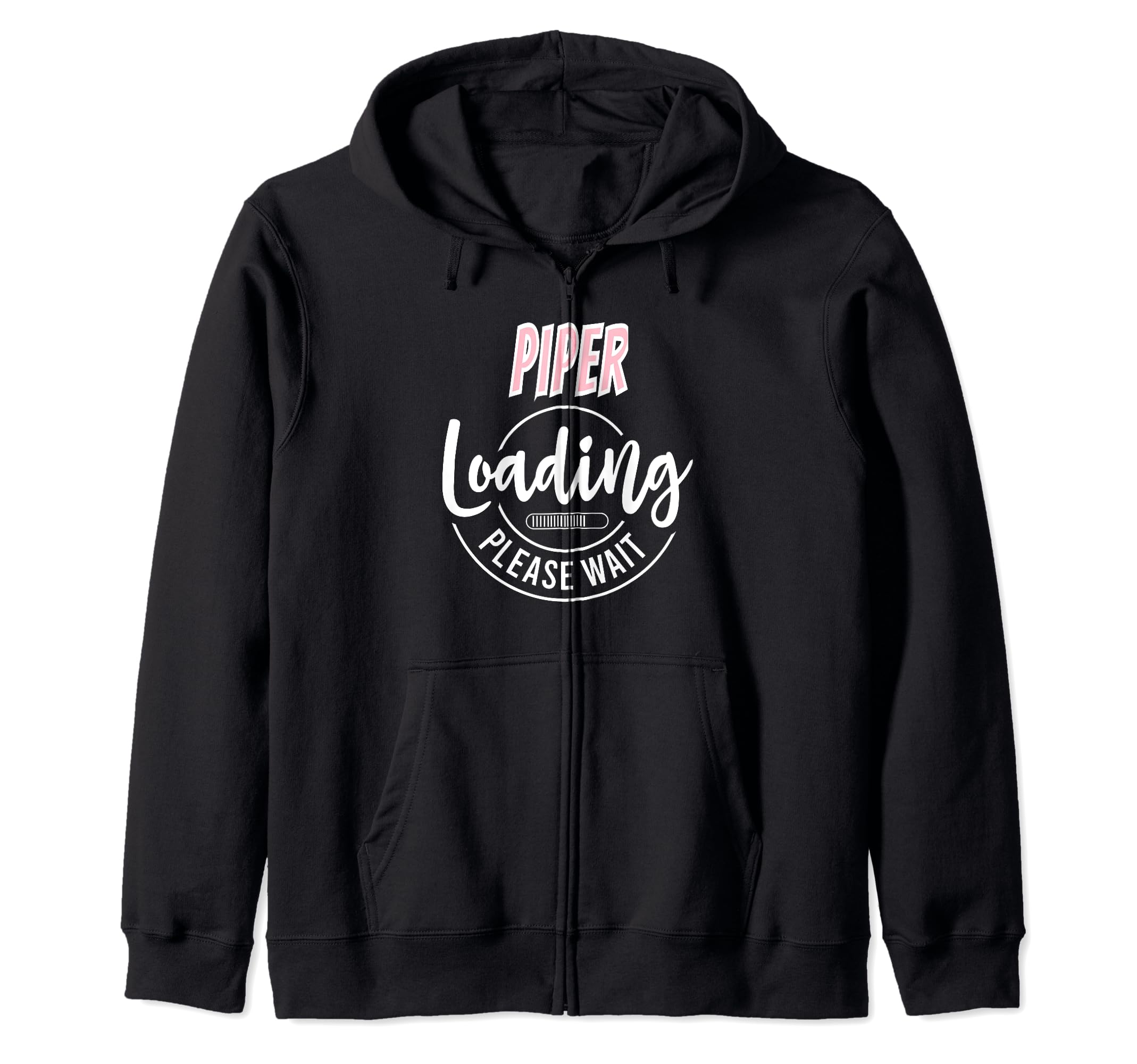 Camilla Loading Custom Personalized Baby Shower Fun Item Zip Hoodie