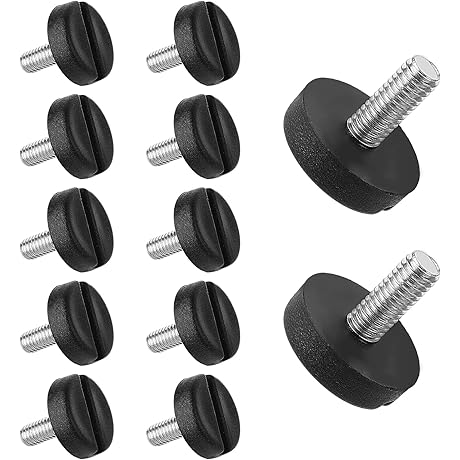 12 Pack Furniture Leveling Feet: Enhance Furniture Stability, Level Uneven Floors