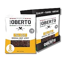 Vista 14 de ¡Oh chico! Oberto Classics Thin Style Original Beef Jerky, 1.2 onzas (Pack de 8)