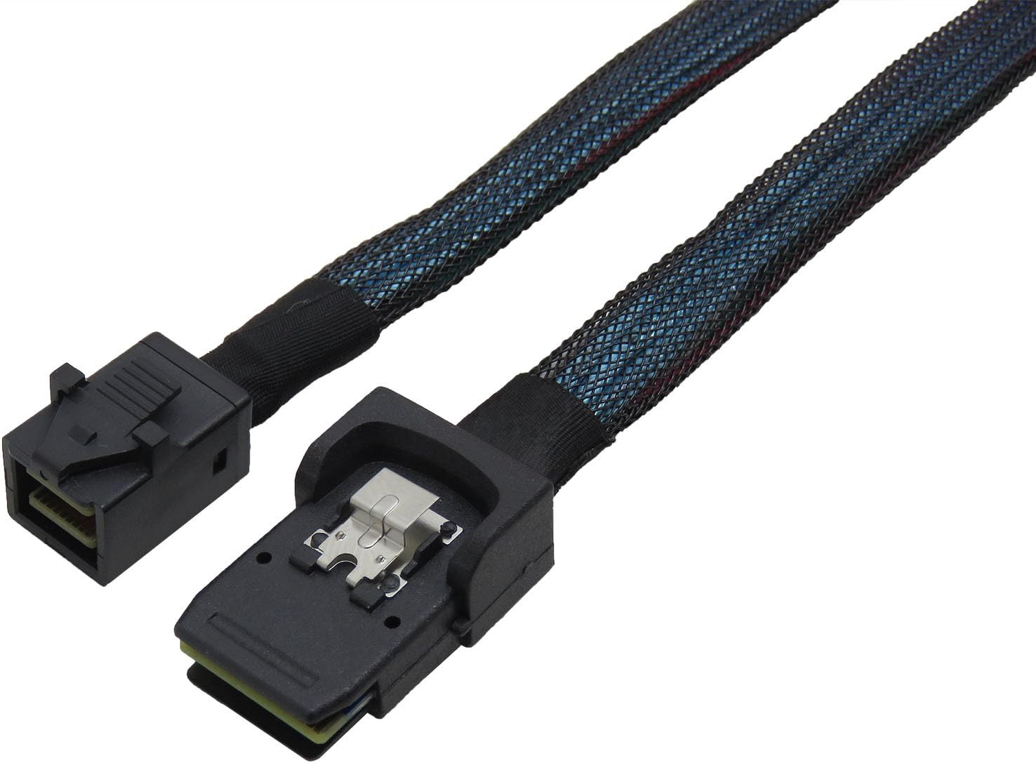 CableDeconn 3.3FT Mini SAS SFF-8643 to Mini SAS 36Pin SFF-8087 Internal HD Mini SAS to Mini SAS Cable
