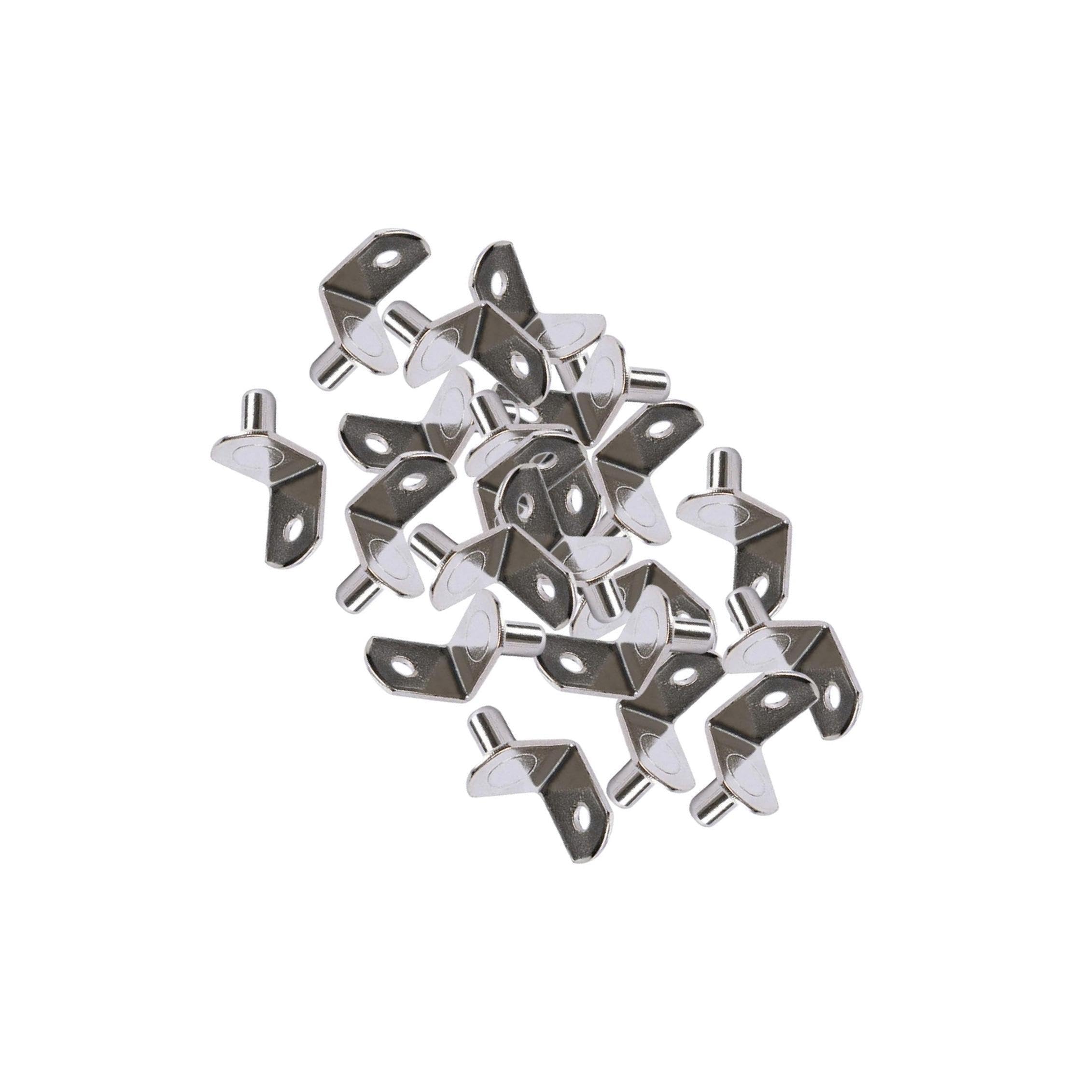 Pixzcsa Flat Bracket Peg Furniture Hardware Shelf Pins Brackets Durable Iron Pegs For Wood Shelves Home Improvement Hardware Cupboard Wardrobe Desks Pi Ng Pong Layers Shelf,