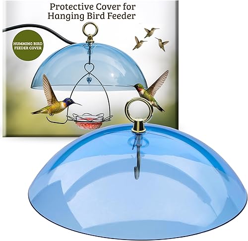 Miniatura 9 de Birds Choice DOME Domo protector, cubierta protectora para comederos colgantes de pájaros, 10 pulgadas, transparente