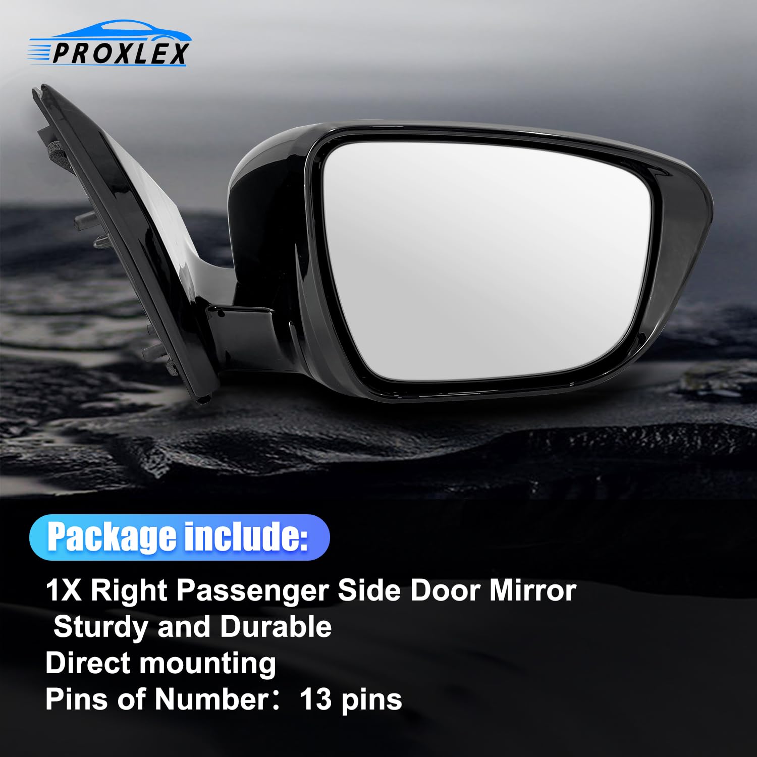 Amazon.com: 13 Pins Right Passenger Side Door Mirror Fit for
