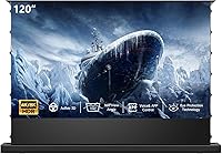 Vista 1 de IN&VI Motorized ALR Floor Rising Projector Screen for Long/Standerd Throw Projector,Movie Screen for Home Theater,Motorized Projector Screen 4K/8K