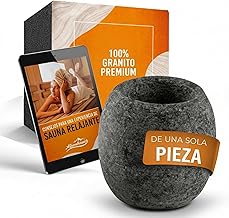 Solid Soapstone Sauna Scent Bowl [5 x 5 cm] - Heat Resistant Sauna Infusion Stone for Intense Fragrance for Menthol Crystals and Sauna Oils