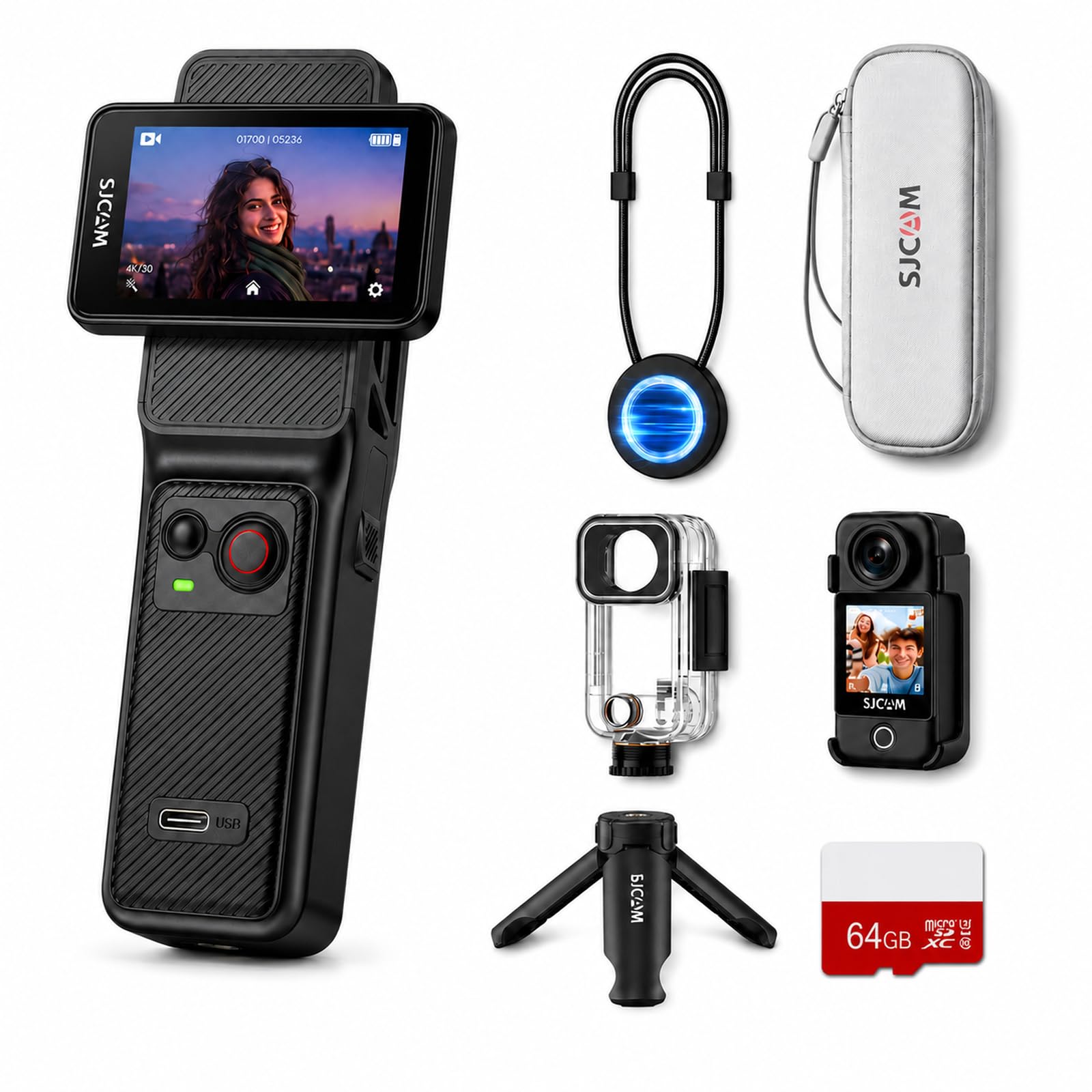 SJCAM C400 4K Action Vlogging Camera