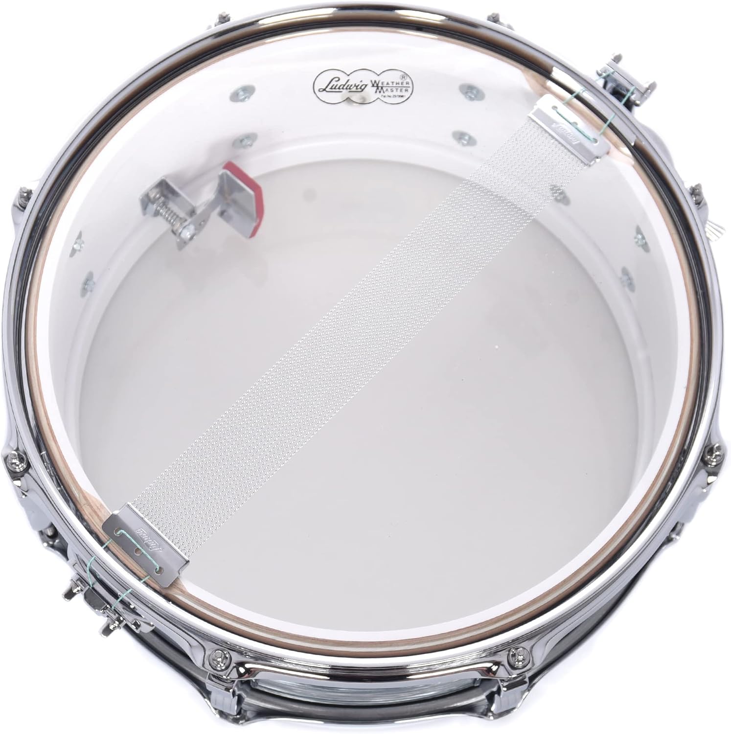 Ludwig 5.5x14 Legacy Maple Jazz Fest Snare Drum Vintage Blue Oyster