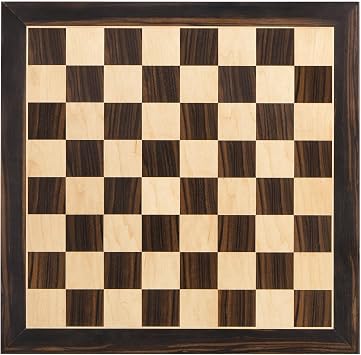 BIVOMON 21.25 Wooden Chess Board Professional Tournament Chess Board with 2.2 Squares Large Chess Family Outdoor Board Games (Chess Boards Only)