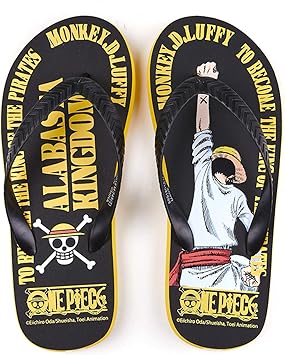 Amazon Co Jp ビーチホリデー プール シャワー 漫画モンキーd ルフィ夏の屋外 屋内ビーチスリッパ用の3dプリントワンピース男性と女性の ビーチサンダル シューズ バッグ