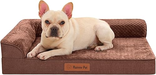 Miniatura 18 de Camas ortopédicas para perros grandes, camas de espuma viscoelástica para perros de tamaño grande, funda extraíble lavable, parte inferior