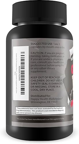 Miniatura 3 de Giant FX7 Prostate Plus - Suplementos de próstata para apoyo de próstata y flujo sanguíneo - Ayuda a la energía y la resistencia - Promueve la