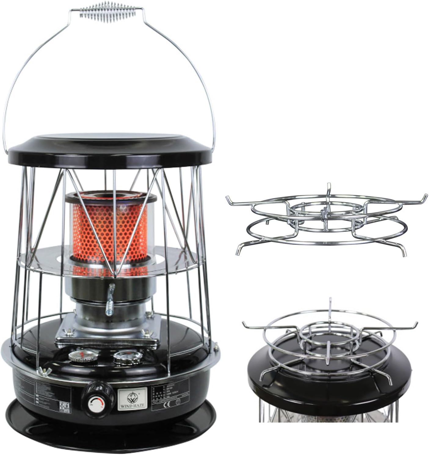 OUNA Winter Camping Kerosene Stove Outdoor Ice Fishing Kerosene Heater Portable Kerosene Burner