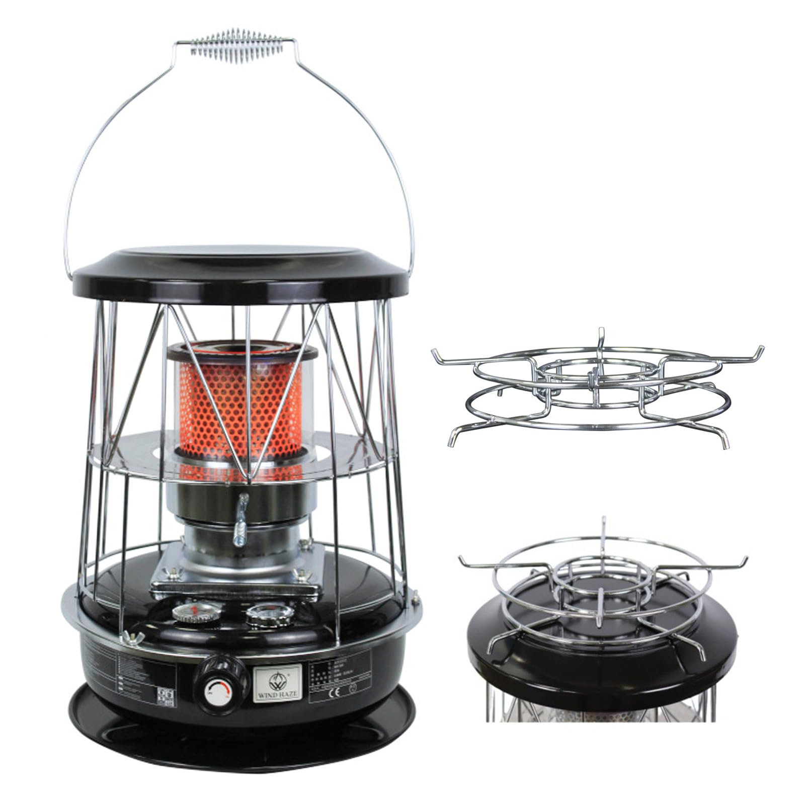 OUNA Winter Camping Kerosene Stove Outdoor Ice Fishing Kerosene Heater Portable Kerosene Burner