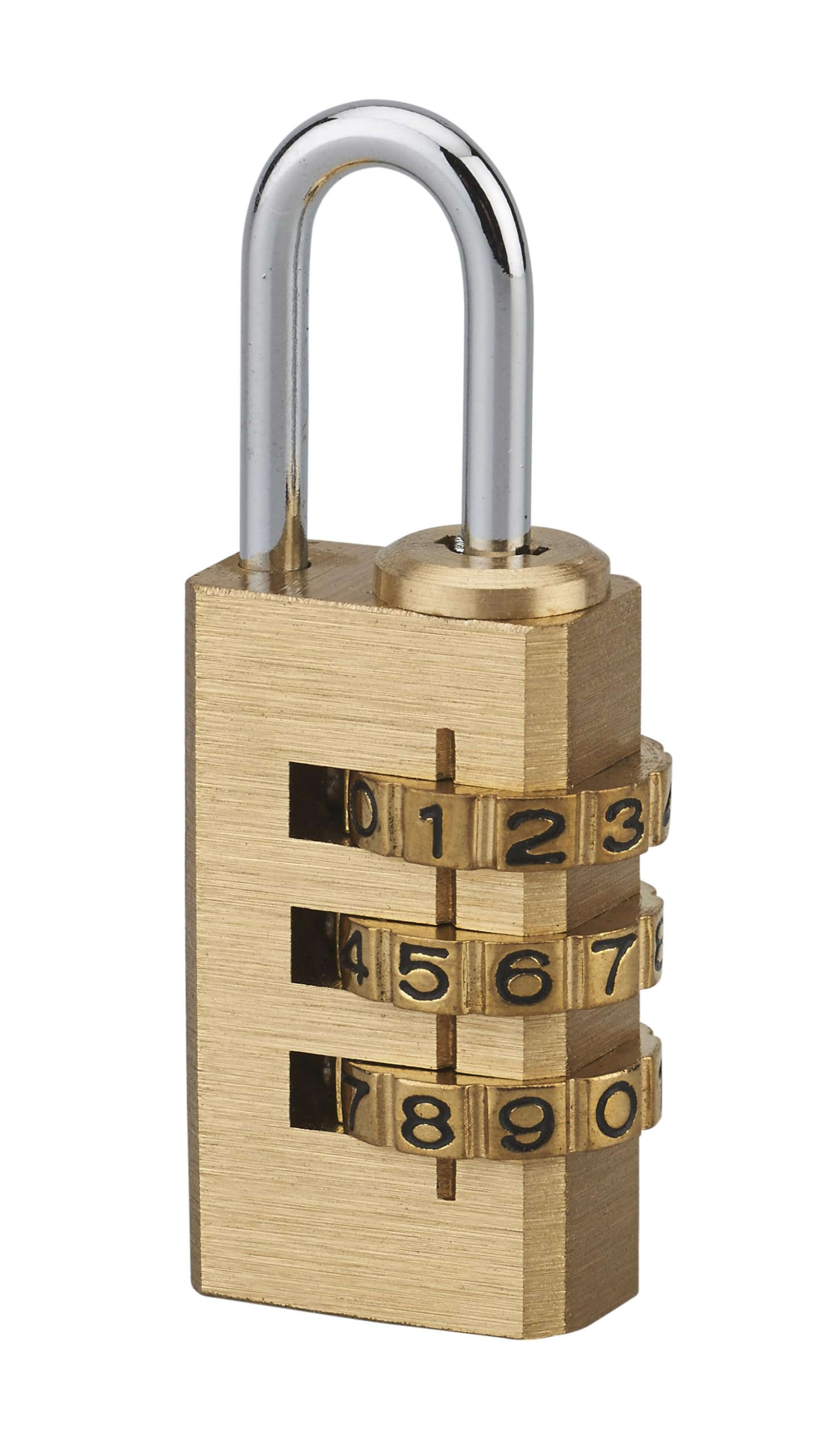 Cadenas combinaison 3 chiffres Thirard 208 laiton boite outils casier