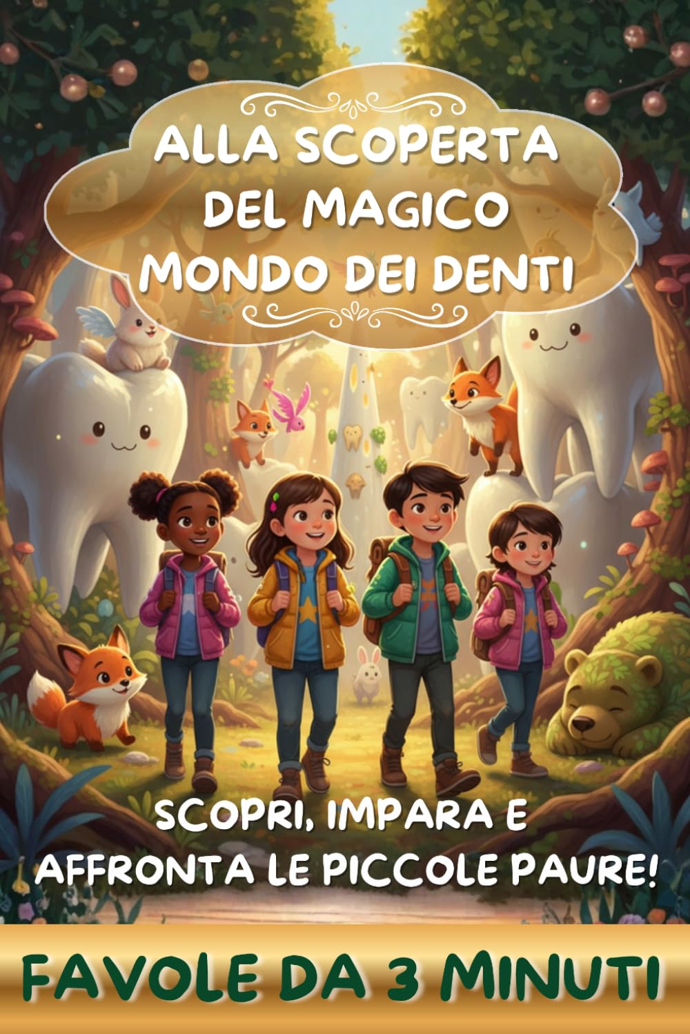 Alla scoperta del magico mondo dei denti: Scopri, impara e affronta le piccole paure!