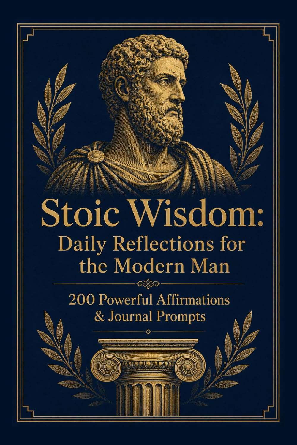 Stoic Wisdom: Daily Reflections for the Modern Man: 200 Powerful Affirmations & Journal Prompts