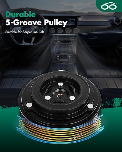 Miniatura 824 de SCITOO CO 4920AC Reemplazo del embrague de CA para H-onda CR-V 2.4L 2007-2014