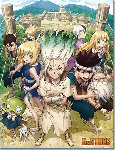 Great Eastern Entertainment Dr. Stone - Manta de sublimación Key Art