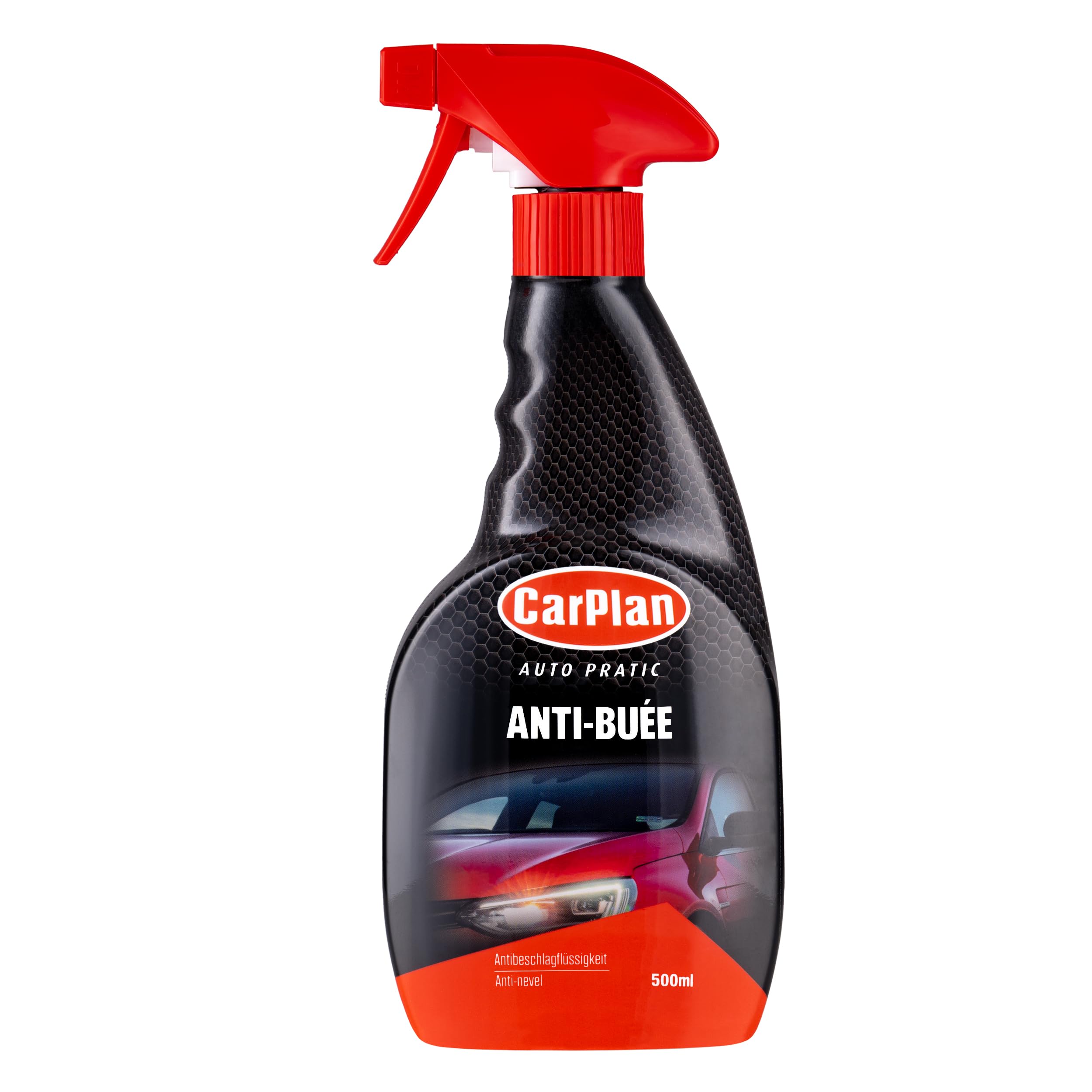 Carplan Anti-buée pour Vitres Intérieures - 500 ML