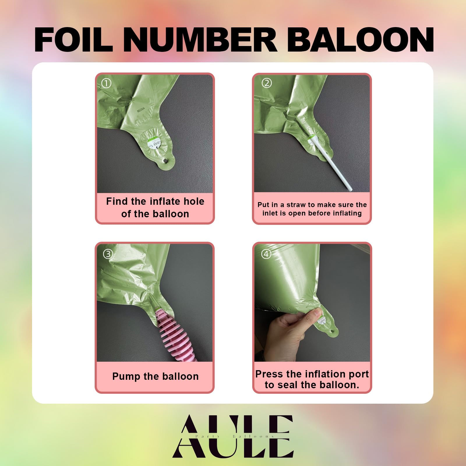 Palloncino Numero 1 Verde Salvia: Grande 101 cm Elio Palloncini Verdi Compleanno 1 Anno Mylar Foil Numeri Gigante Giganti per Festa di Anniversario Decorazioni