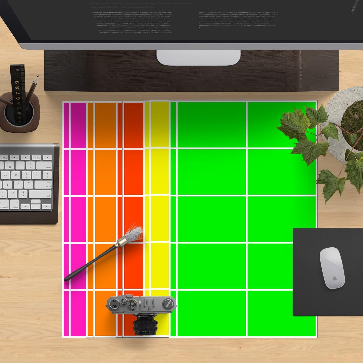 Colored Labels Stickers 3 x 2 Inch 5 Fluorescent Color Moving Labels Rectangular Color-Coding Label - 200 Labels - Image 8