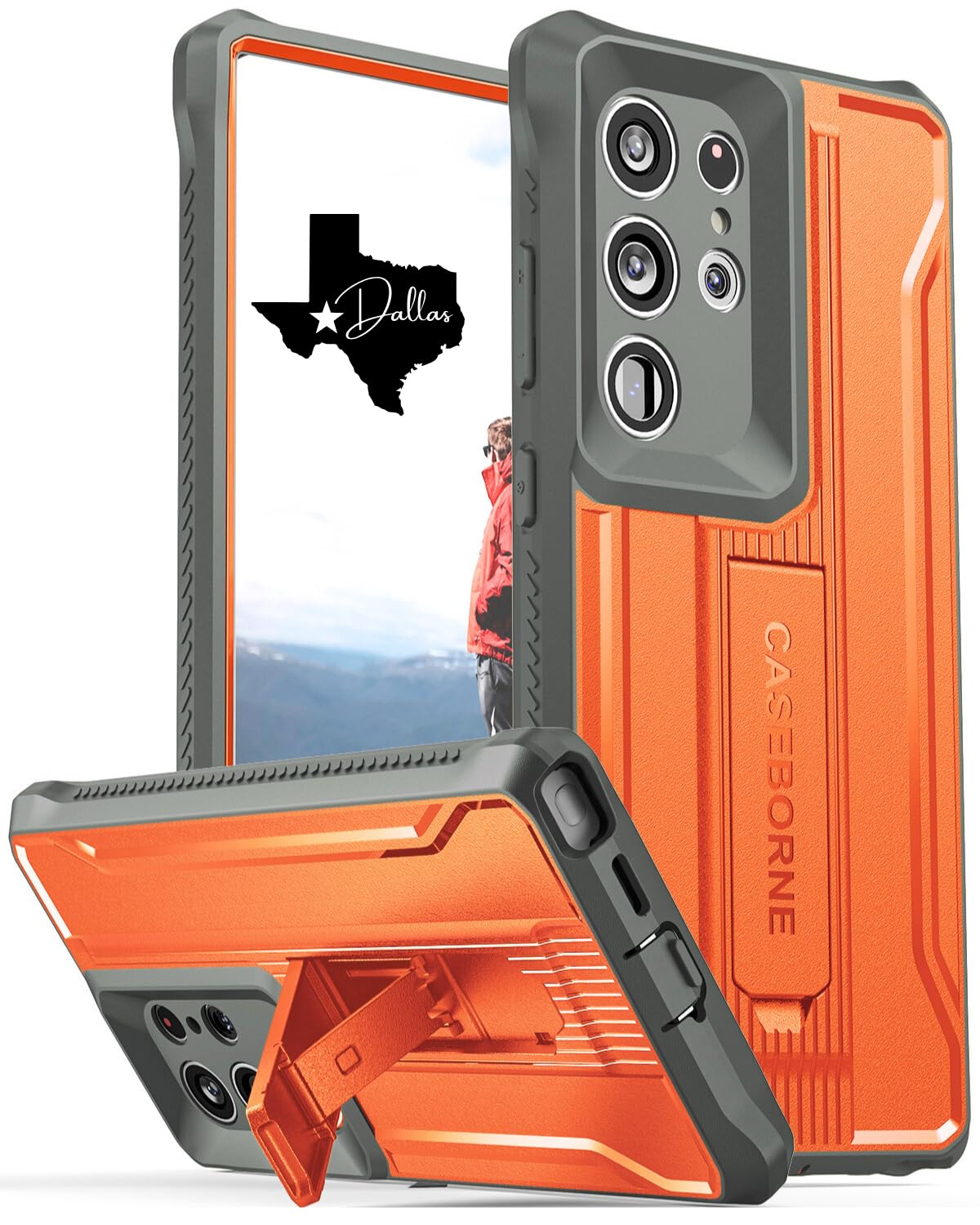 Amazon.com: CaseBorne V Compatible with Samsung Galaxy S24 Ultra