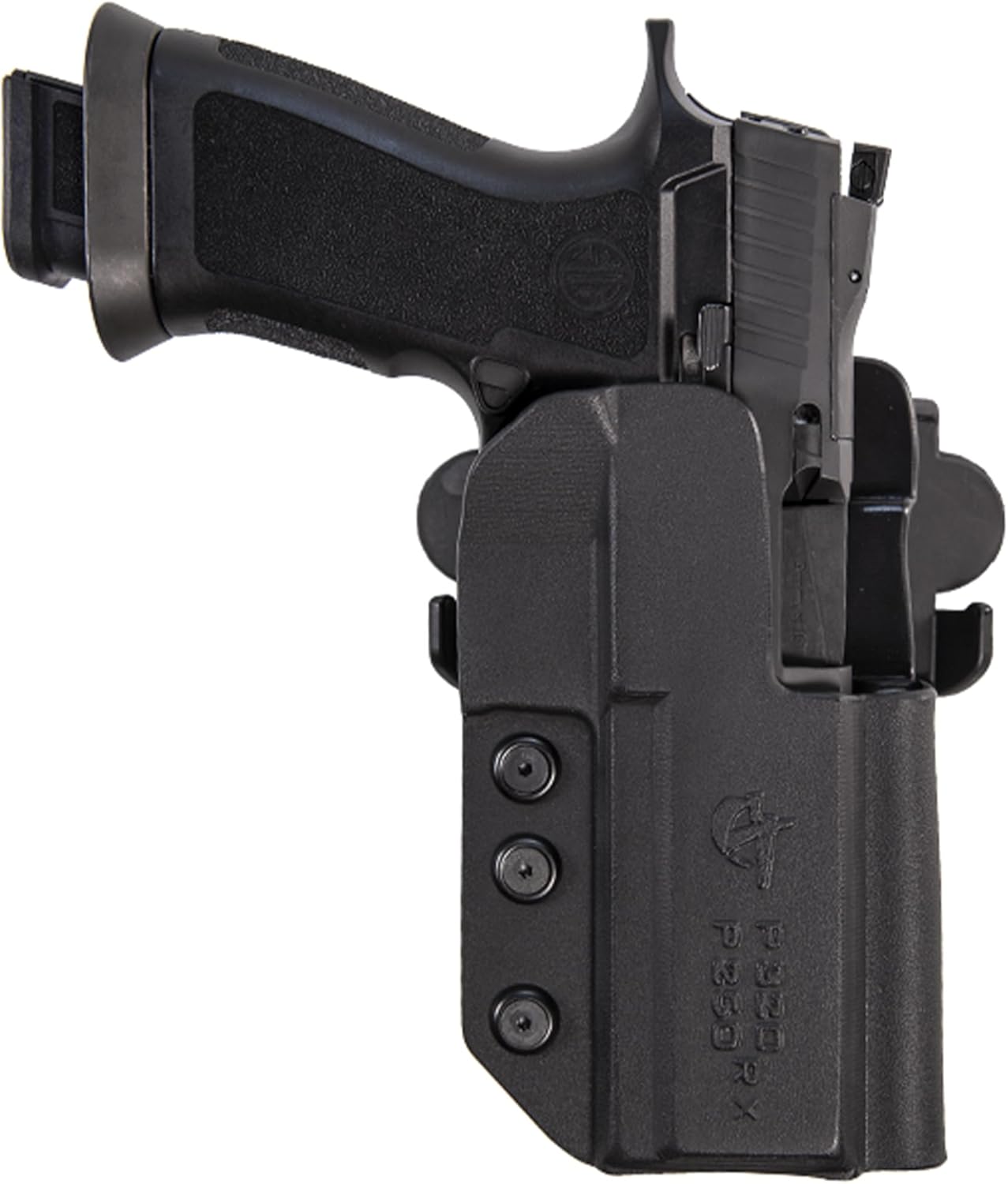 Comp-Tac International OWB Holster for IDPA/USPSA Competition and EDC | Comes with Belt Mount, Paddle Mount, and Drop Offset