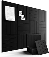 Vista 39 de FLUXYNARA - Tablero de anuncios de fieltro 48 x 36 pulgadas, alternativa al corcho, paquete de 12, 70 lengüetas adhesivas, panel de pared grueso