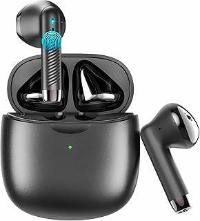 Wireless Earbuds, Bluetooth 5.4 Earbuds Stereo Bass, Blue...