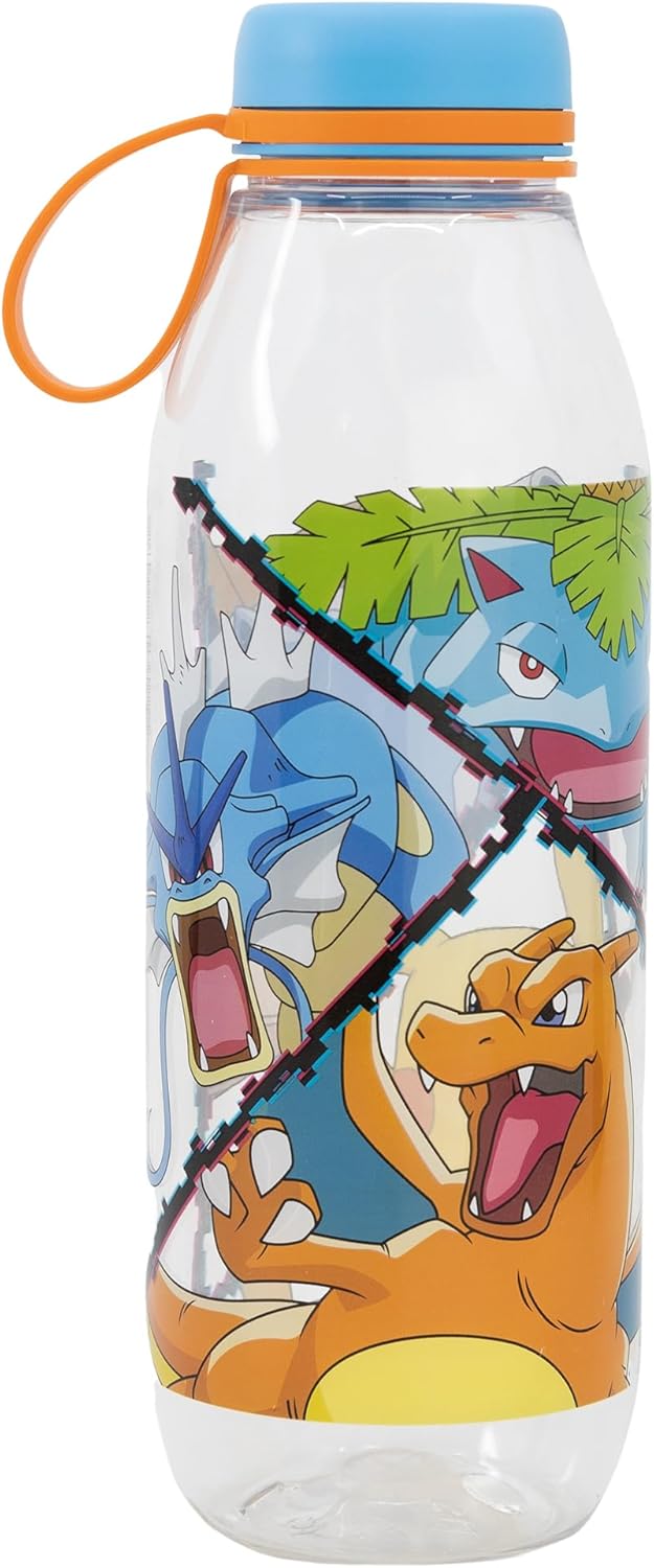 Ecozen Children's Water Bottle 650 ml with Pokémon Pendant