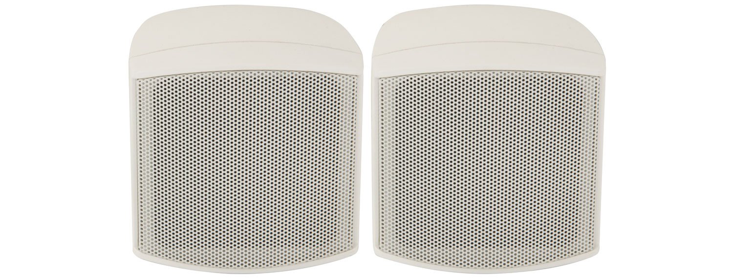 Altavoces compactos de Fondo 30W | 2.5" | Blanco