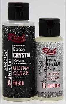 Rich Kristal Re ine 130 cc + 65 cc  effaf, 2 Par al  Set