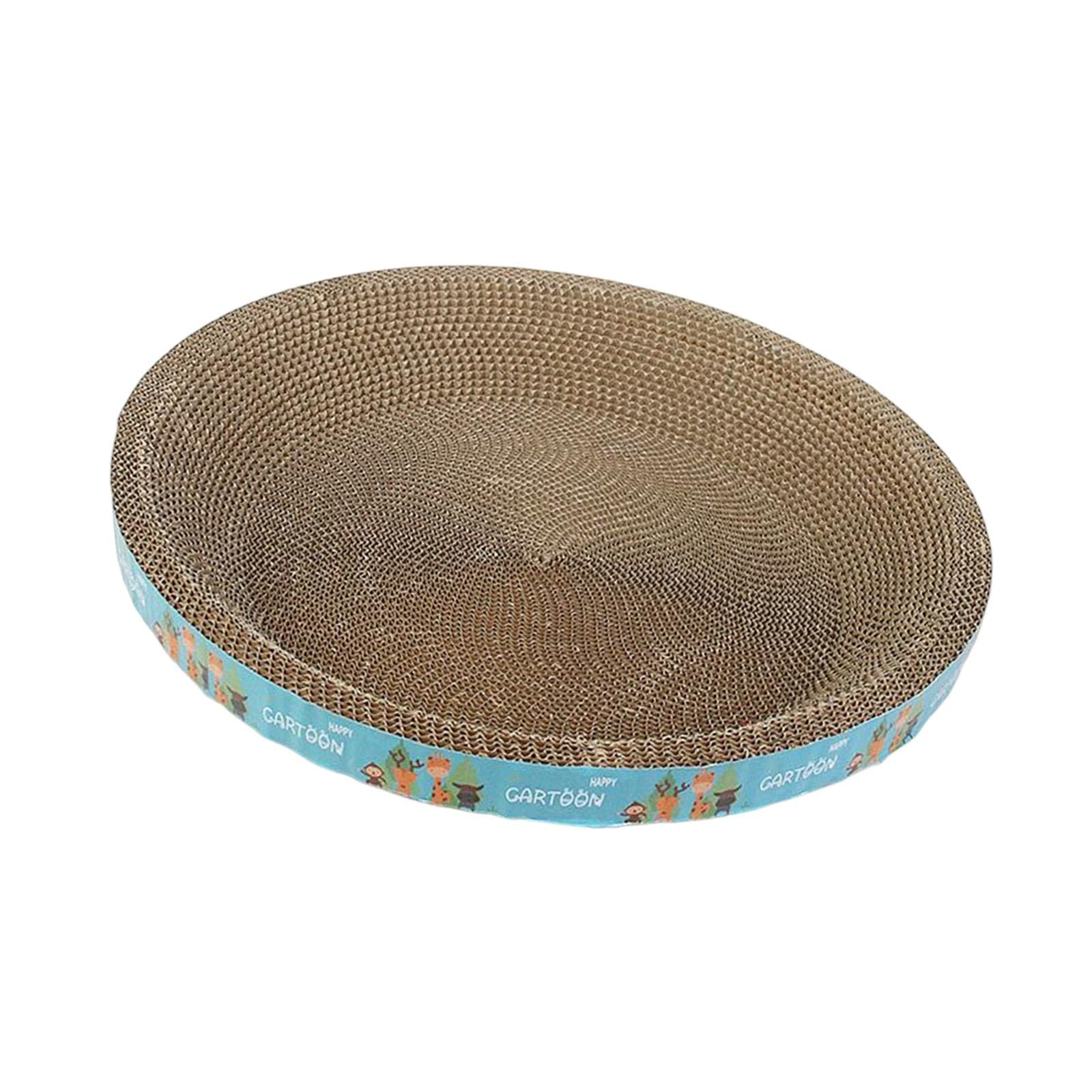 ＫＬＫＣＭＳ Cats Scratcher Cardboard Cat Scratcher Bed Couch Lounge Training Toy Cardboard Cat Bed Corrugated Scratch Pad for Carpets Protect Furniture,