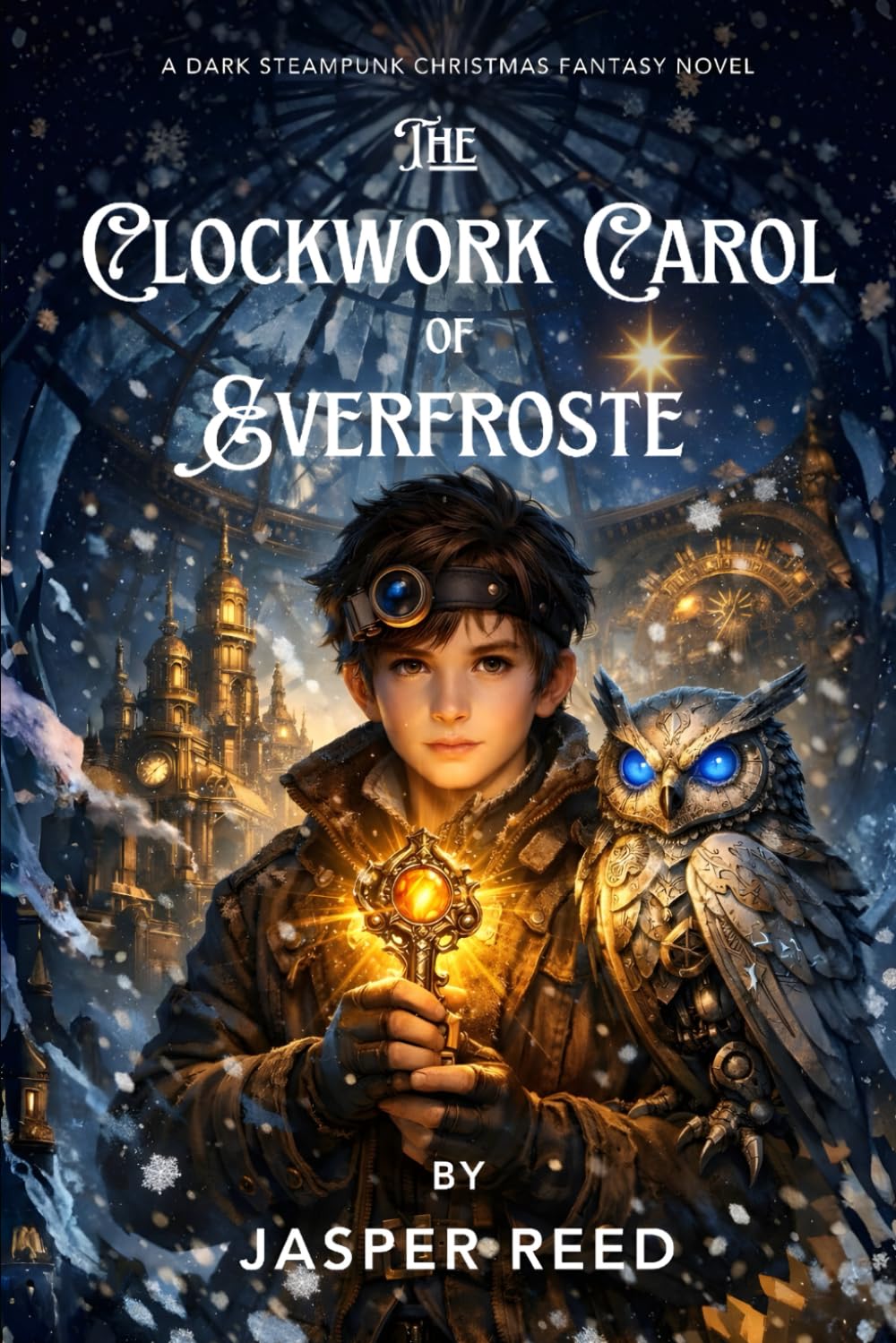 The Clockwork Carol of Everfrost: A Dark Steampunk Christmas Fantasy of Time, Memory, and Sacrifice