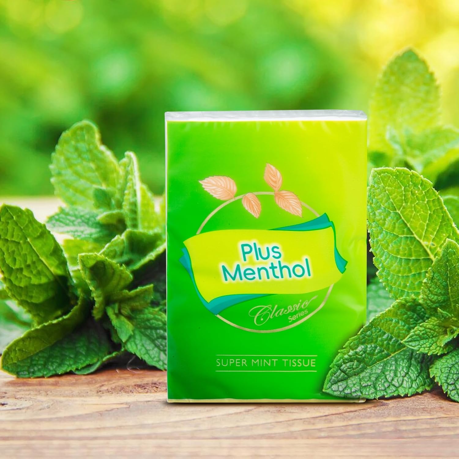 Menthol Lotion Pocket Tissues, Travel Size 4-Ply Soft & Strong, 40 Pack (400 Tissues Total)