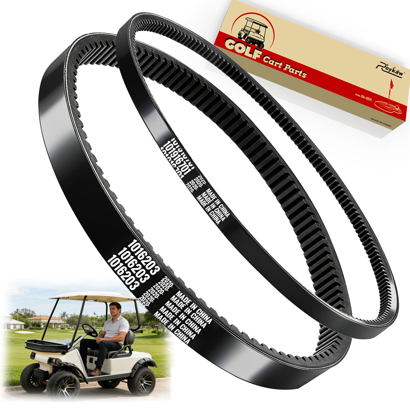 Amazon.com : Roykaw Club Car DS Precedent Drive Belt and Starter