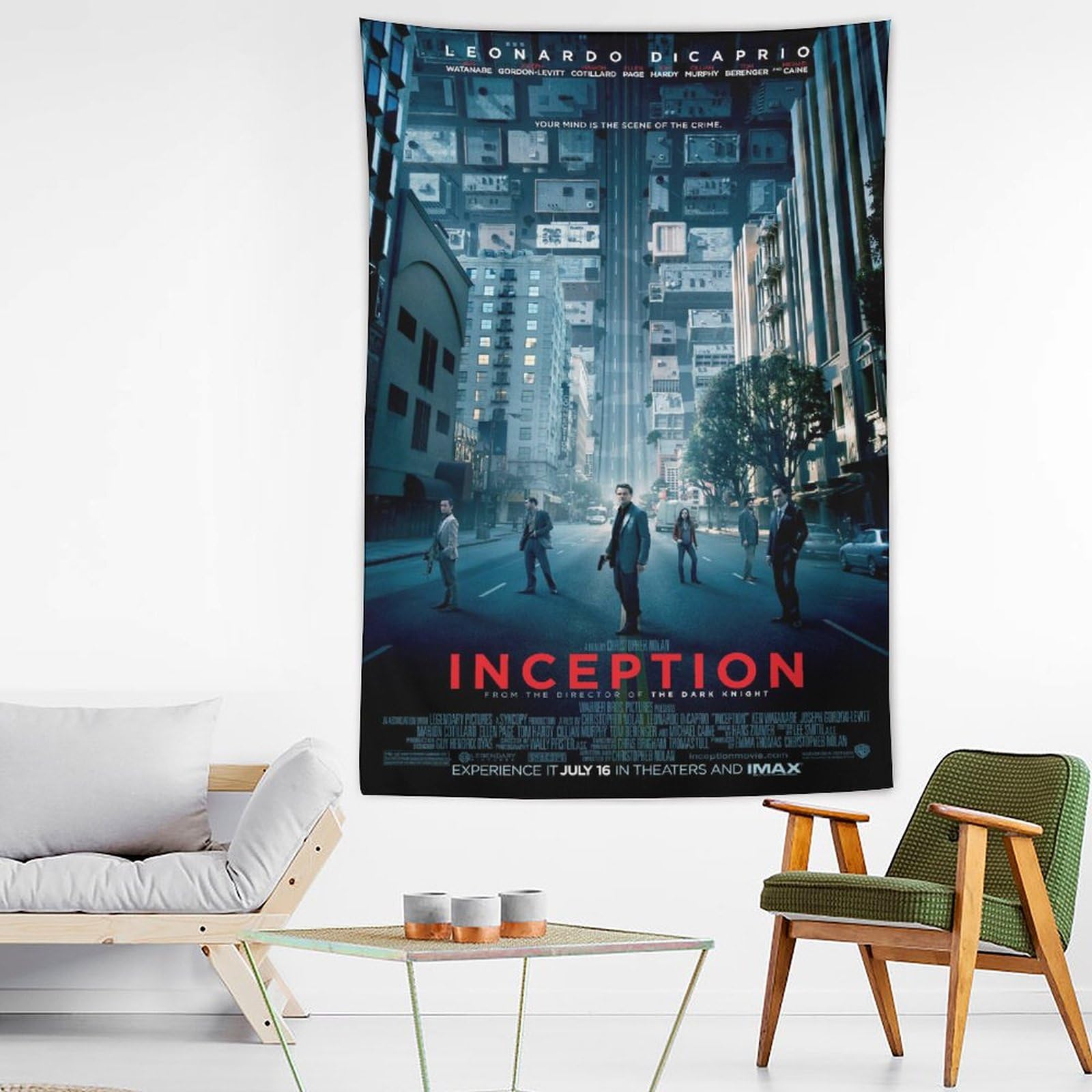 Amazon.co.jp: 映画ポスター、インセプション INCEPTION レオナルド