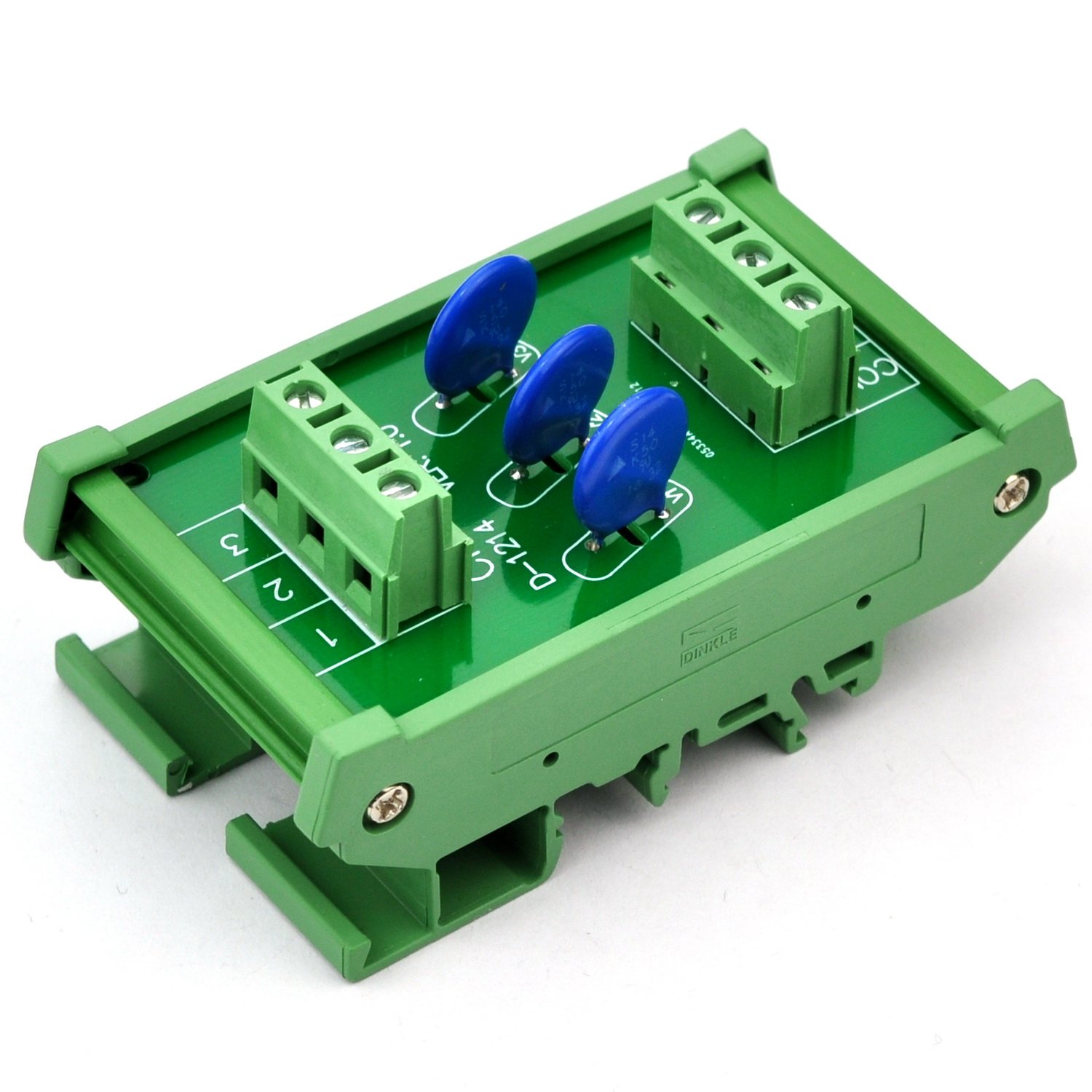 Buy Chunzehui 3 Channels Common DIN Rail 60V SIOV Metal Oxide Varistor ...