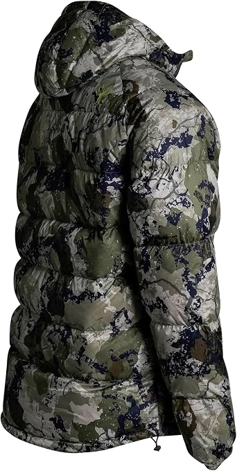King's Camo XKG Down Hooded Transition Jacket | Water Resistant