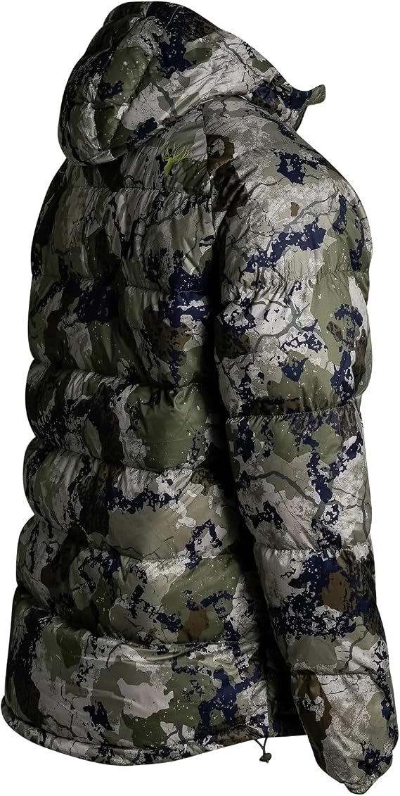 King's Camo XKG Down Hooded Transition Jacket | Water Resistant