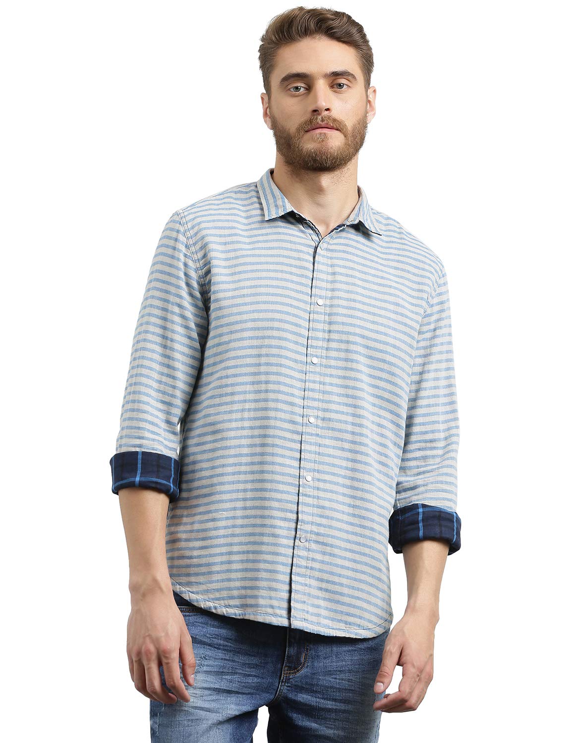 BreakbounceMen's Checkered Slim