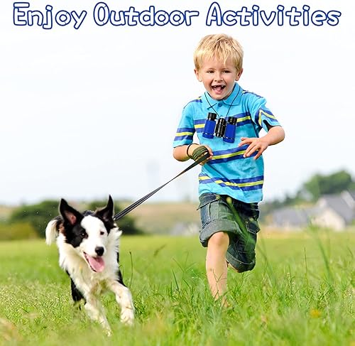 Miniatura 63 de Scotamalone - Binoculares de juguete a prueba de golpes, binoculares para niños de 3 a 12 años de edad, niños o niñas, para observación de aves