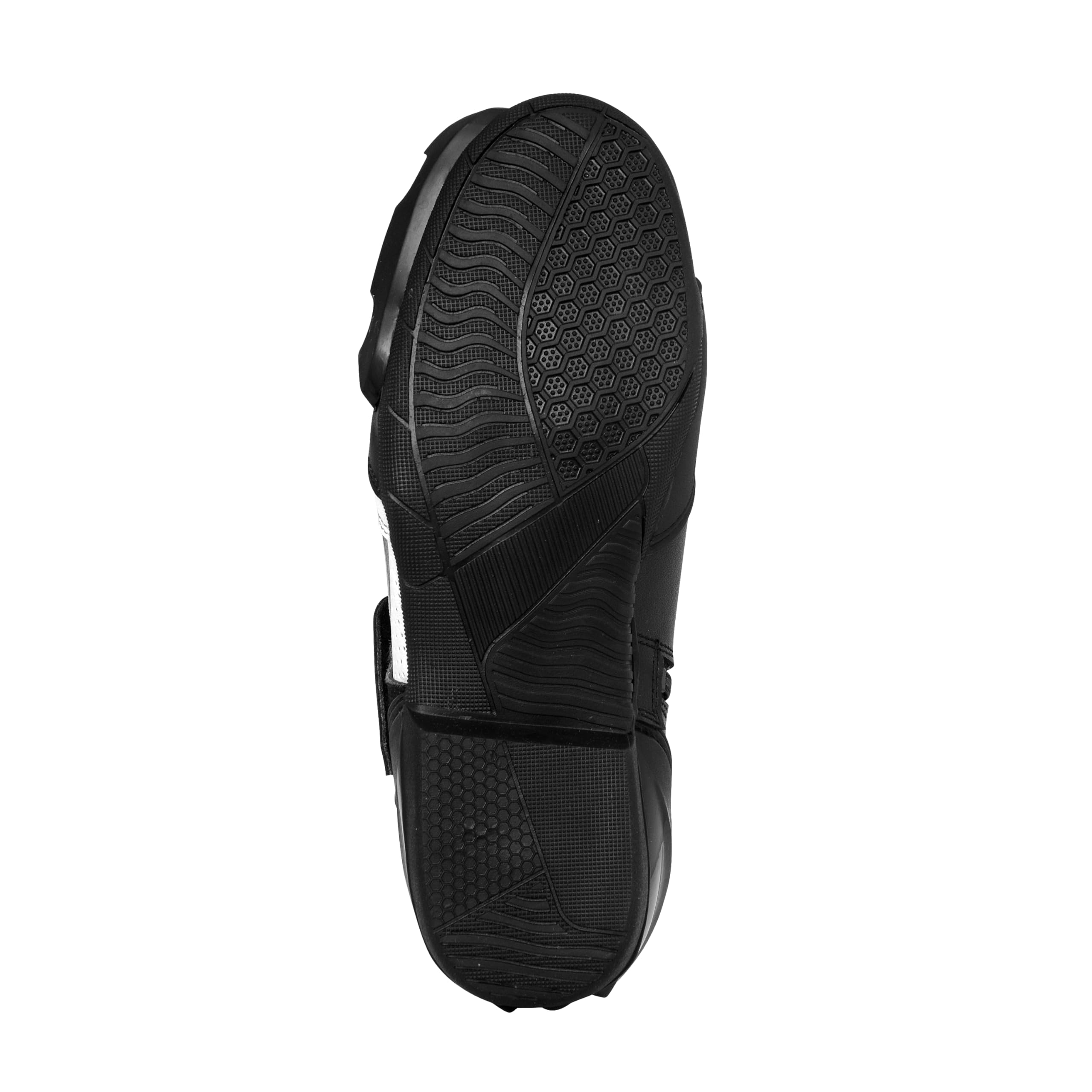 Bohmberg Bottes de moto pour hommes AUDAX, bottes de motard, bottes de moto de sport en cuir, hydrofuges avec protections renforcées attachées