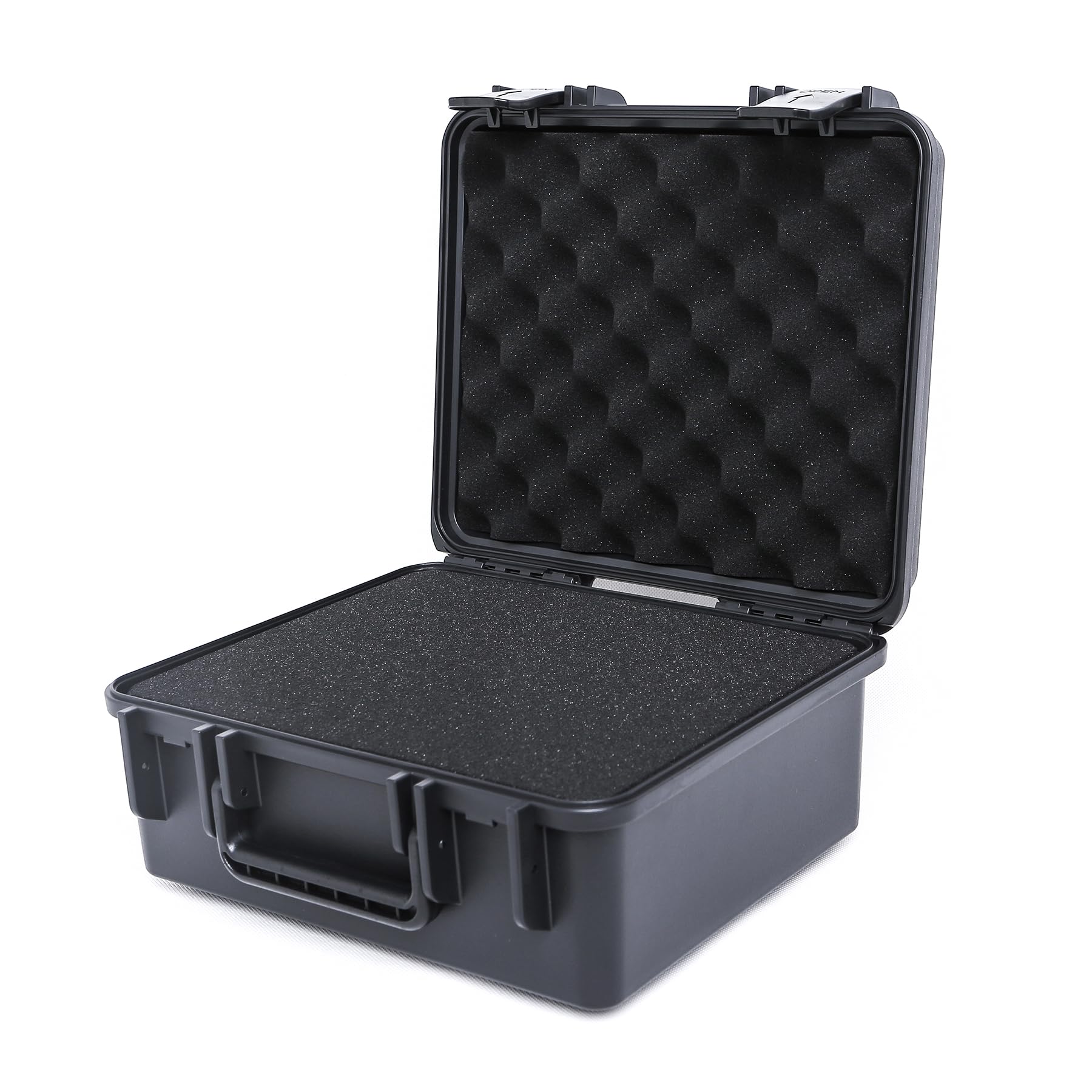 12in Waterproof Hard Shell Case with DIY Customizable Foam Insert (10.6 x 8.9 x 3.3in Interior)