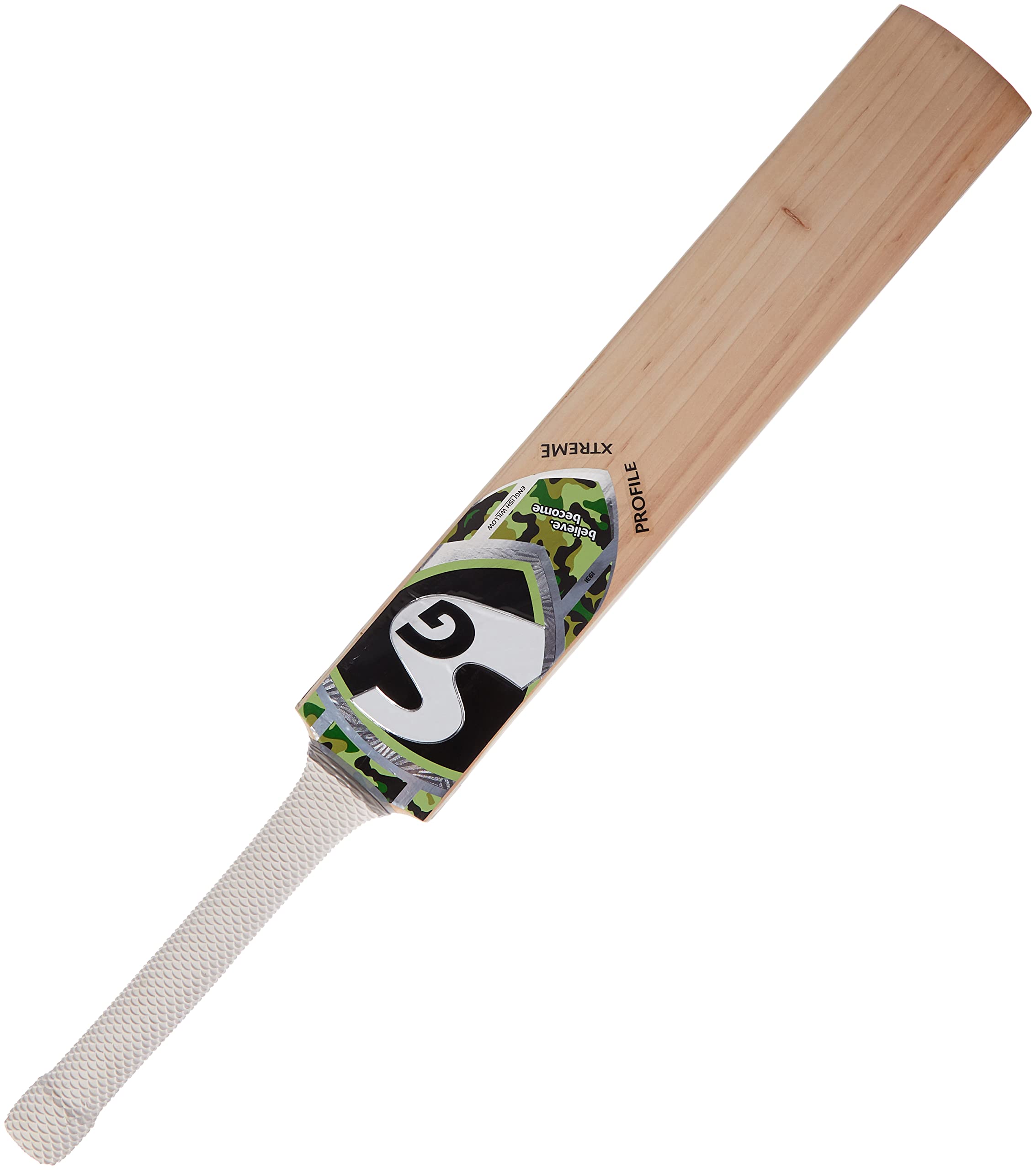 Sg Profile Xtreme Grade 5 English Willow Cricket Bat (Size: Size 6,Leather Ball), Multicolor, Sg01Cr130055