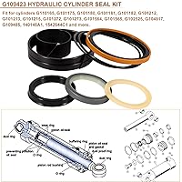 Vista 2 de Para Case 1543273C1/Case G109423/Case G105545 Kit de sello de cilindro hidráulico